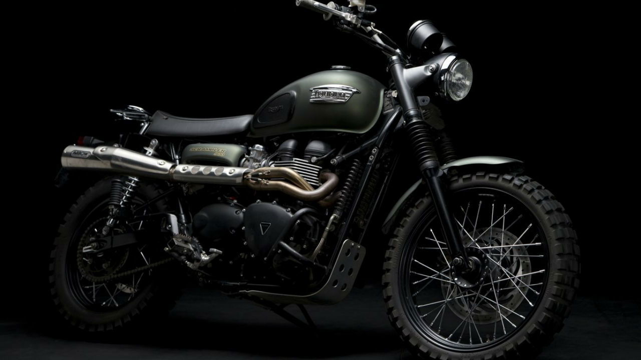 Pretend You're Chris Pratt By Bagging The Triumph Scrambler From Jurassic World