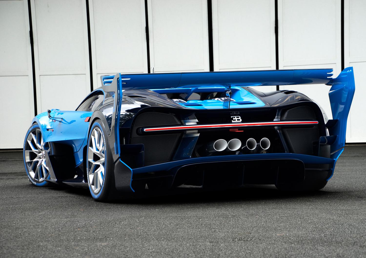 That Bonkers Bugatti Vision Gran Turismo Project Hints At The Veyron Successor's Styling
