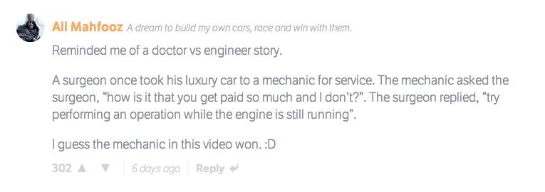 The 10 Best Comments On CT This Week