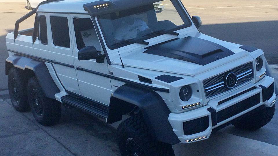 Instagram Playboy Dan Bilzerian Just Picked Up His Awesome Brabus 6x6