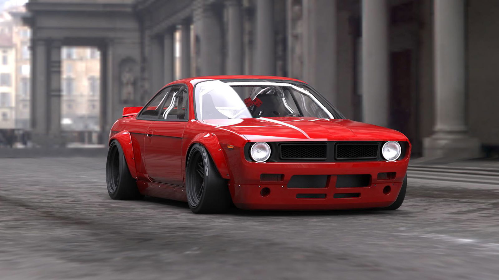Make Your Nissan 200SX Look Like A Retro Muscle Car With This Awesome Rocket Bunny Body Kit