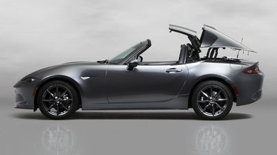 The Mazda MX-5 RF Is Like A Mini Porsche 911 Targa 