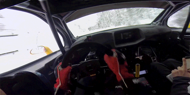 10 Epic Gifs Of Rally Drifts And Jumps In The Snow