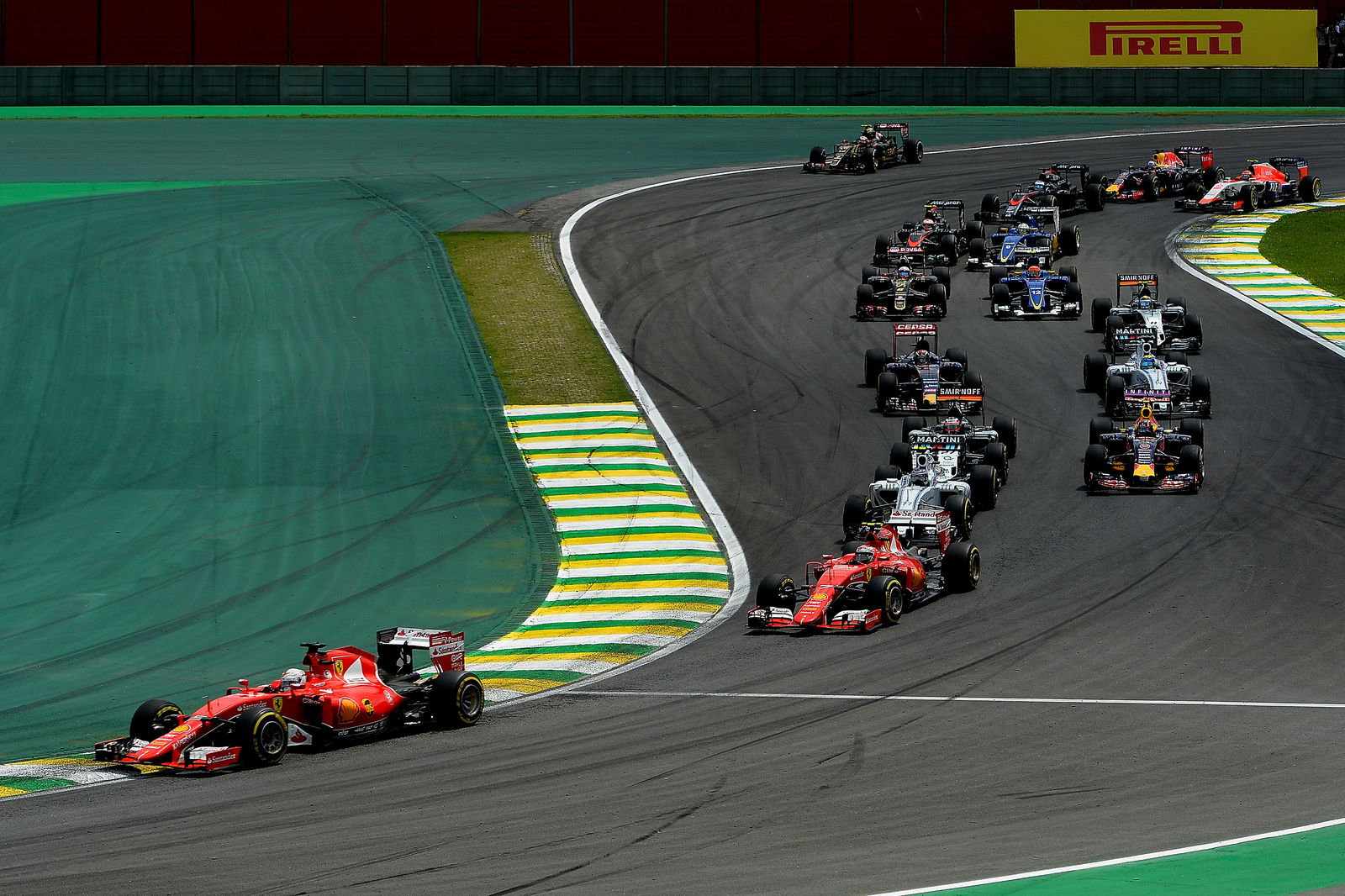 As suggested by On the Apex (Image source: Scuderia Ferrari)