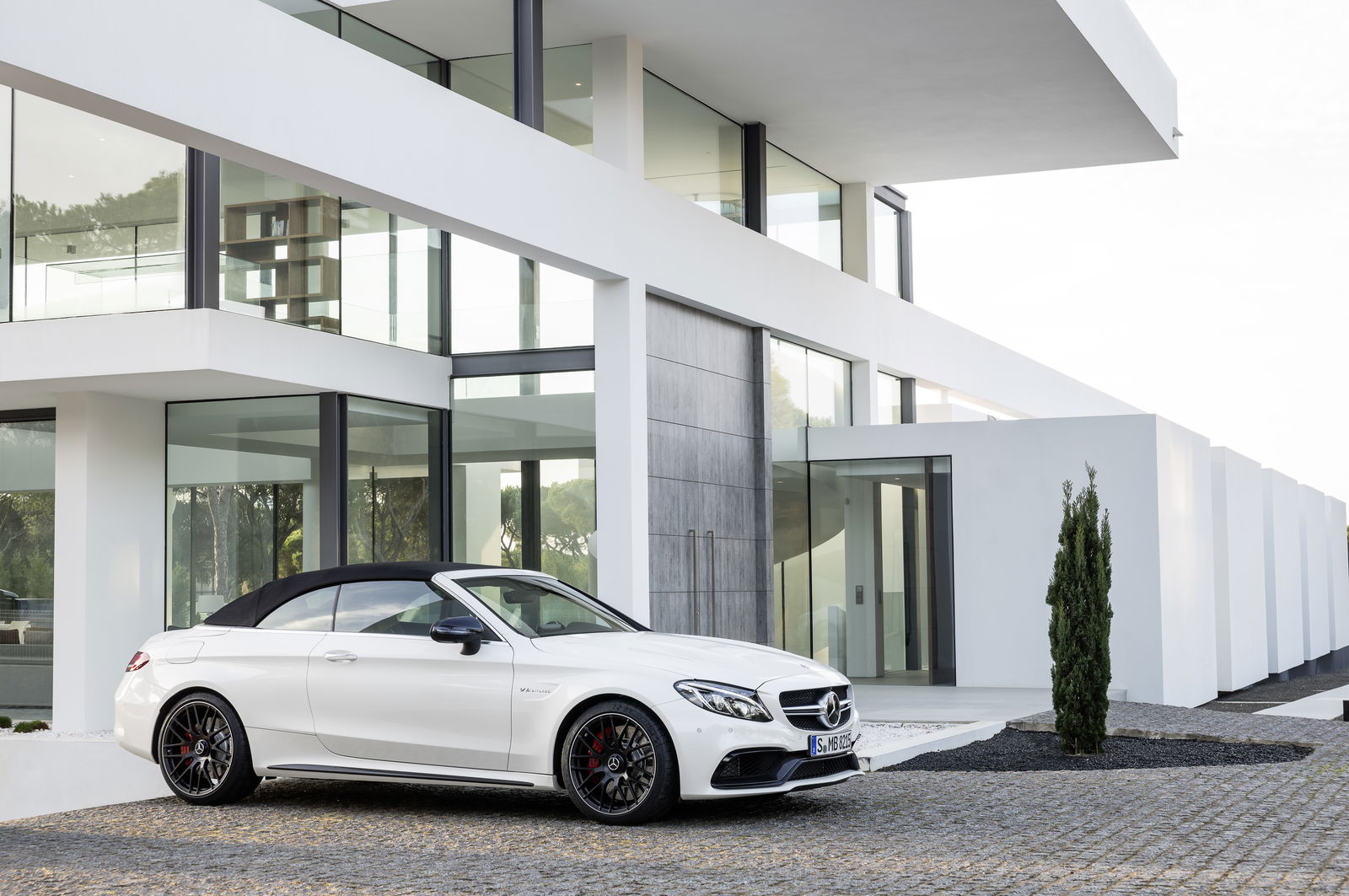 The Mercedes-AMG C63 Cabriolet Is An Angry V8 Monster With Infinite Headroom
