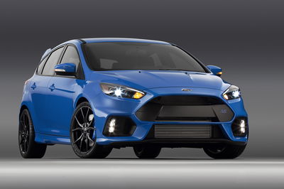 The Ford Focus RS's 'Nitrous Blue' Signature Colour Has Been Revealed