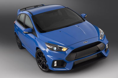 The Ford Focus RS's 'Nitrous Blue' Signature Colour Has Been Revealed