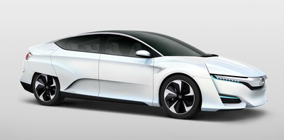 The Honda FCV Concept is expected to go on sale in Japan in March 2016