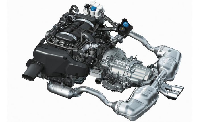 The 3.4-litre flat-six you see here is being dropped from the range
