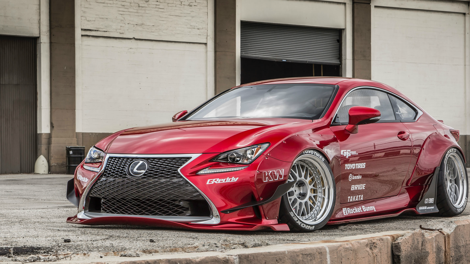 Lexus RC Gets The Widebody Rocket Bunny Treatment For SEMA