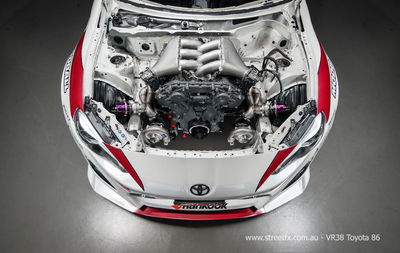 A 4.1-Litre R35 V6 Engine Transplant Makes This The World's Maddest Toyota GT86