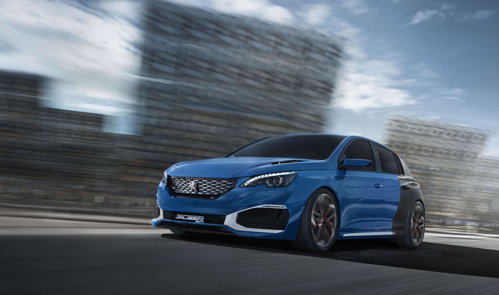This Mad 500bhp 4WD Peugeot 308 R Hybrid Is A Concept That Needs To Become Reality 