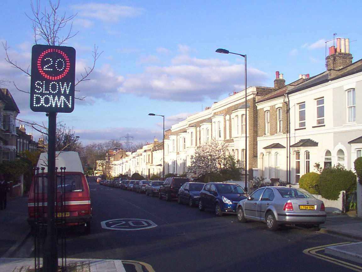 Reducing Speed Limits From 30mph To 20mph Has Resulted In An Increase In UK Accidents
