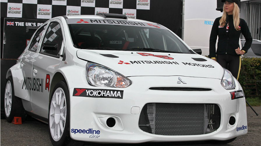 This Evo X-Engined Mirage Signals Mitsubishi Return To The WRC