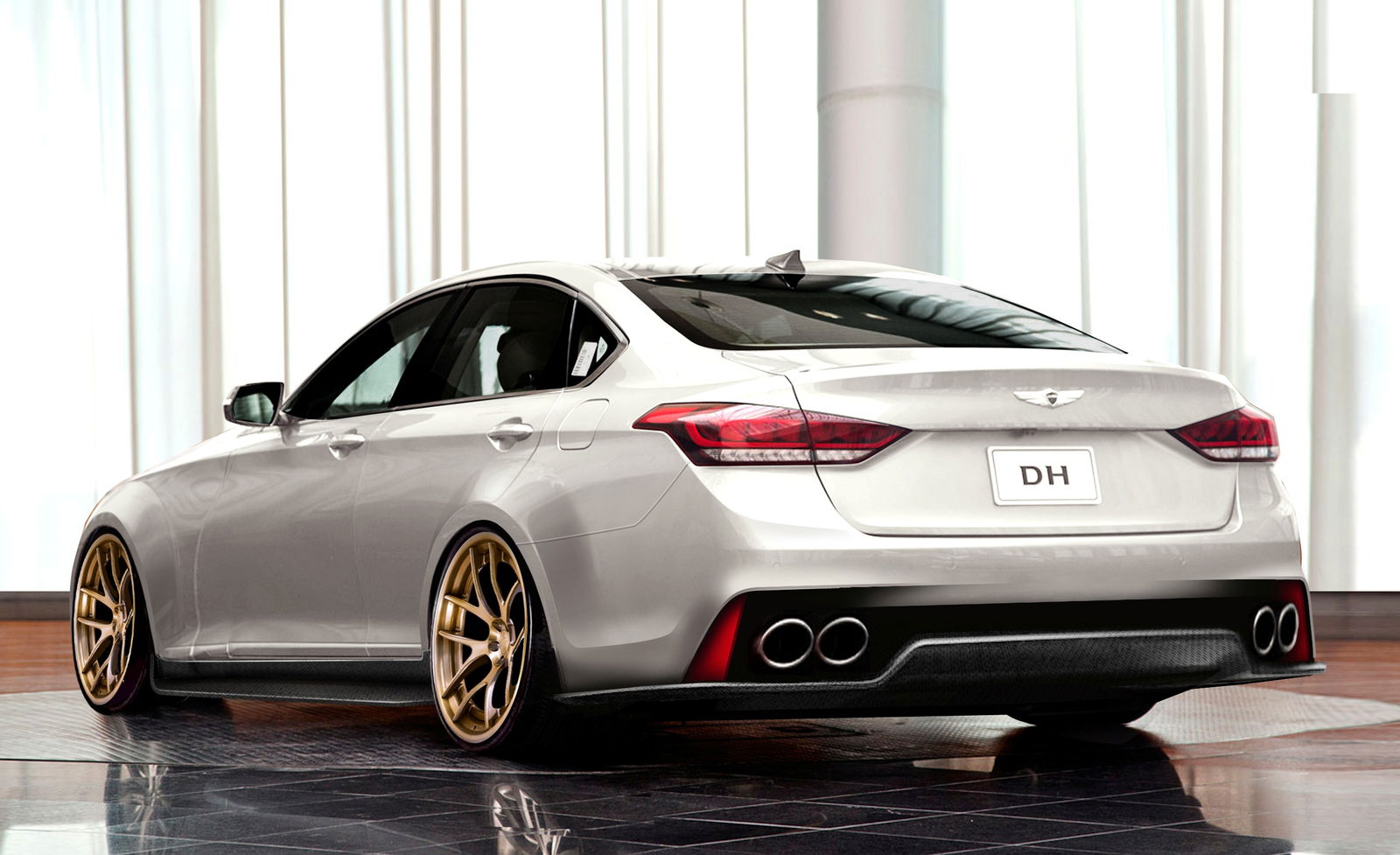 The Hyundai Genesis AR550 Is A 550bhp Supercharged M5 Fighter
