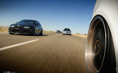 Taken Inches From The Ground At Speed, This Impromptu BMW Group Shot Looks Incredible 