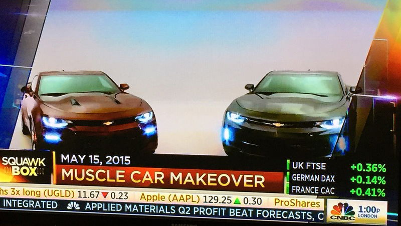 Check Out The 2016 Chevrolet Camaro A Day Early Thanks To This Unexpected TV Appearance