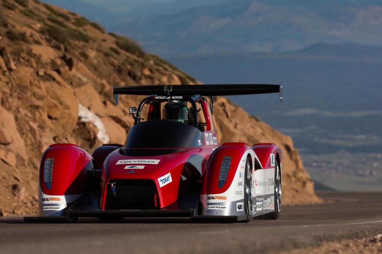 Get A Load Of Mitsubishi's 603bhp Electric Pikes Peak Racer 