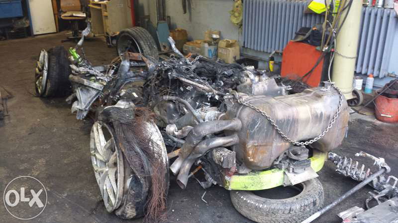 You Can Buy The Wrecked Lamborghini Huracan That Crashed In Hungary For Just £5000
