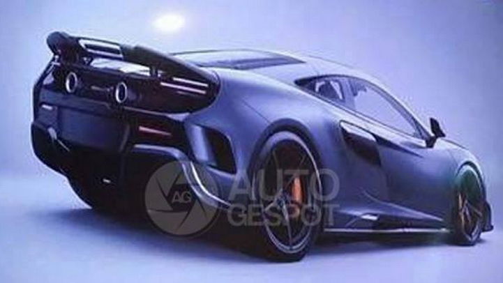 This Is The First Leaked Image Of The Sexy New McLaren 675 LT 