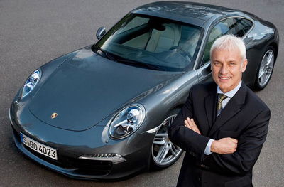 Porsche Boss Matthias Müller Is New CEO Of VW Group