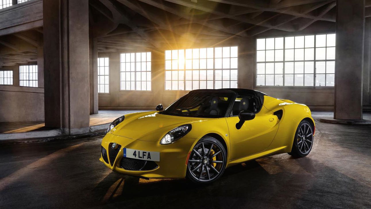 Yes, The New Alfa Romeo 4C Spider Really Will Cost You £60k