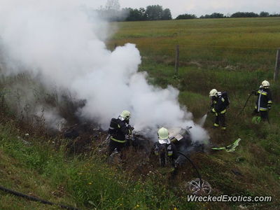 This Is All That Remains Of The First Crashed Lamborghini Huracan 