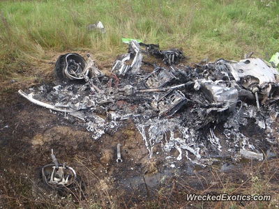 This Is All That Remains Of The First Crashed Lamborghini Huracan 