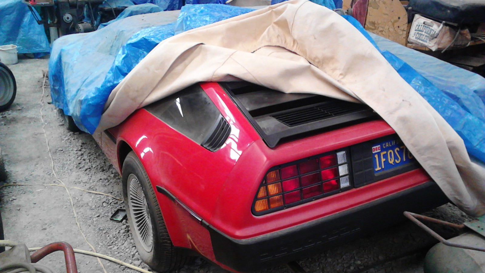 This DeLorean DMC12 Barn Find Is One Of The Cleanest Low Mileage Examples In The World