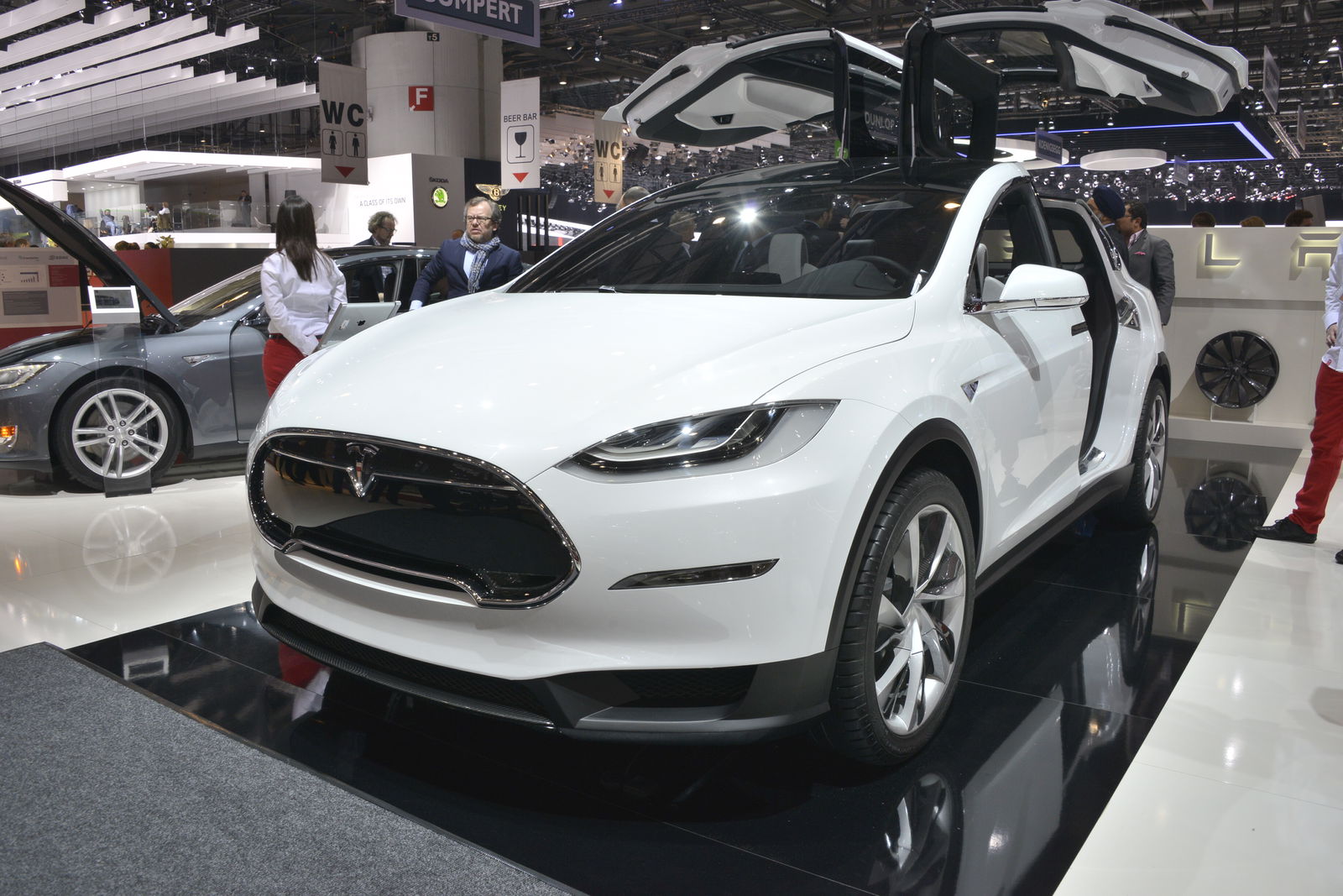 The Tesla Model X is coming before the 3, and demand is high