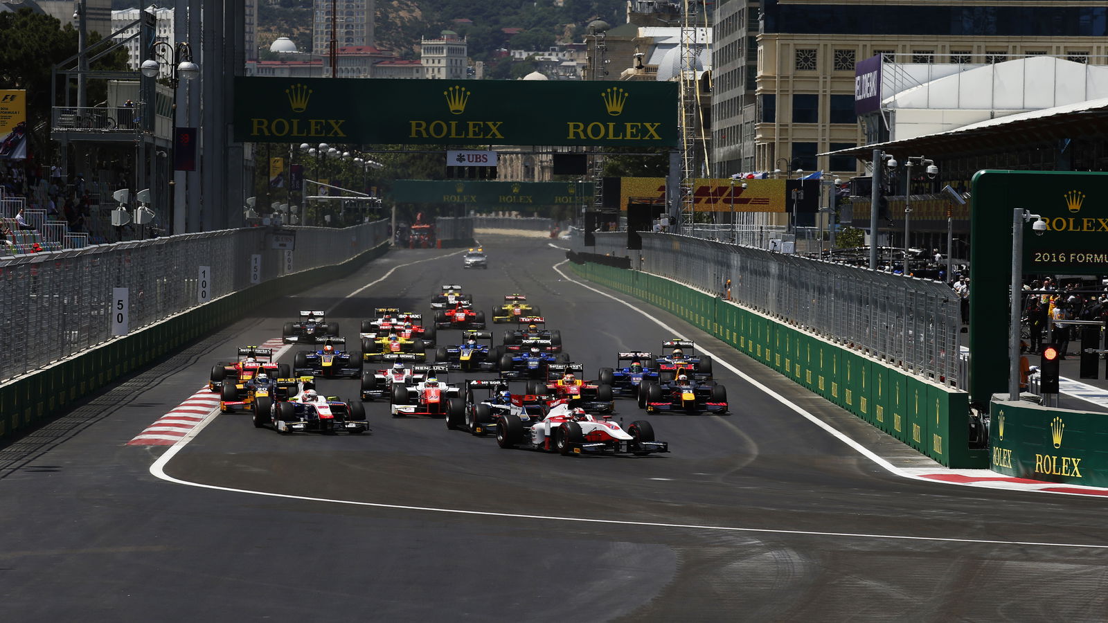 The GP2 Race At Baku Street Circuit Was Utter Carnage