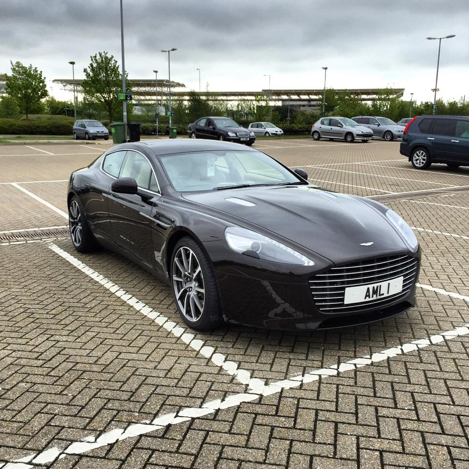 Seven hours of solid driving flew by in the luxurious Aston. What a car! 