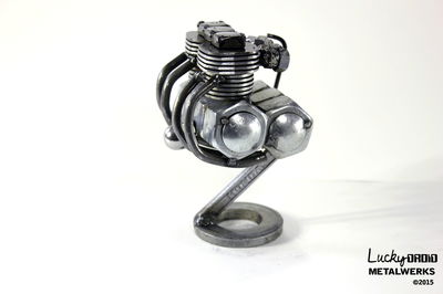 These Incredible Miniature Welded Engines Are the Coolest Things You'll See Today