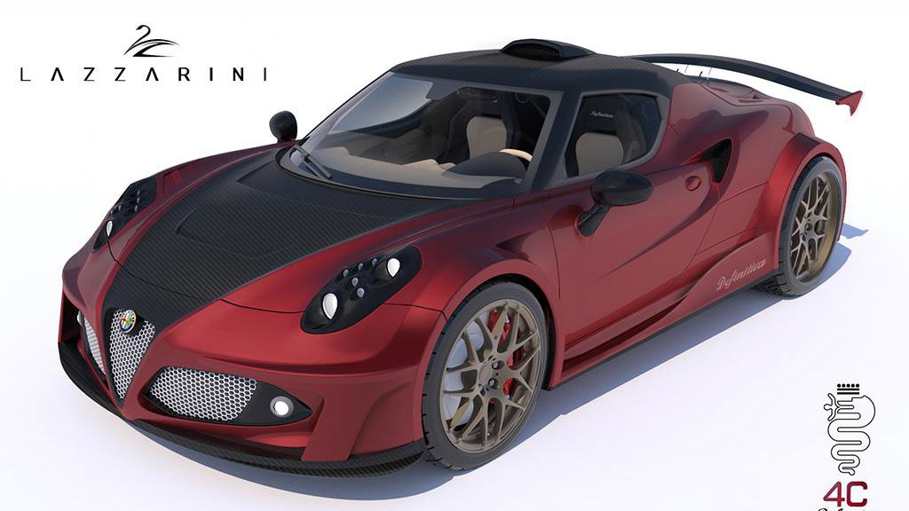 Anyone Fancy A 738bhp Ferrari-Powered Alfa 4C? This Mad Company Wants To Make One 