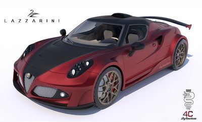 Anyone Fancy A 738bhp Ferrari-Powered Alfa 4C? This Mad Company Wants To Make One 