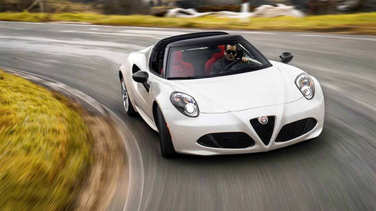 The Alfa Romeo 4C Spider Is Just As Gorgeous As We Were Hoping