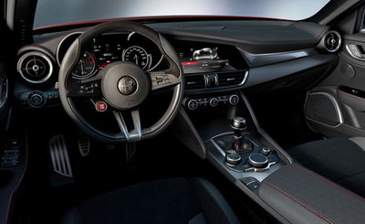 The Alfa Romeo Giulia's Interior Is Magnificent, And It's Packing A Stick Shifter