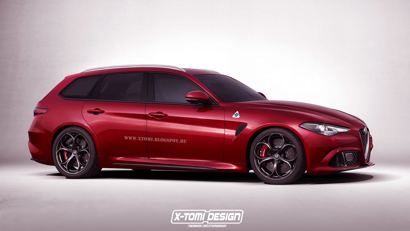 The New Alfa Romeo Giulia Looks Predictably Stunning As An Estate