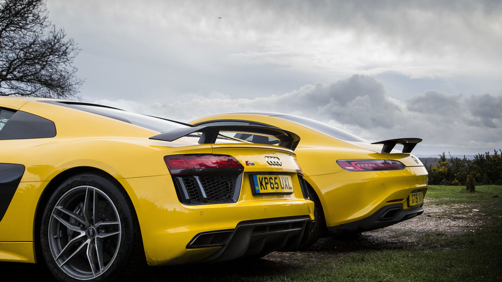 R8 Battering Ram Vs AMG GT S Sex Bomb: Which Supercar Banana Achieves Driving Nirvana?