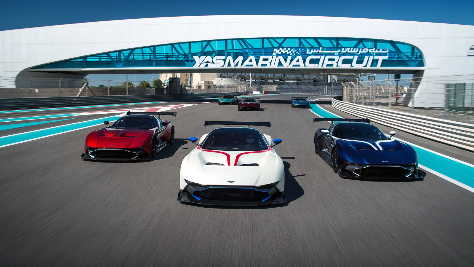 Aston Martin Vulcan Owners Were Taught How To Tame Their 800bhp Beasts At Yas Marina