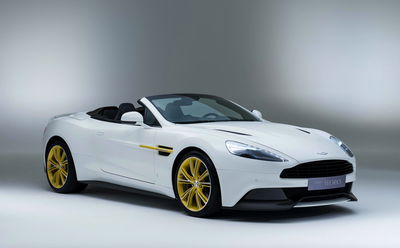 Aston Martin's Blingtastic New 60th Anniversary Vanquish Has Beautifully Machined Engine Parts In Its Cabin