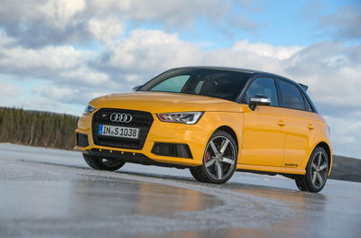 Here's A Monstrous Little Audi S1 To Brighten Up Your Desktop