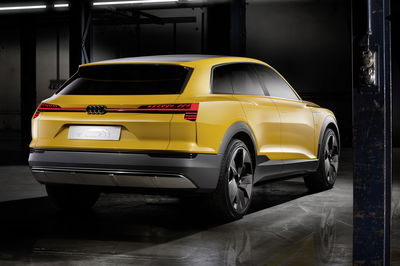 The Audi H-Tron Concept Is A Hydrogen-Powered SUV With A Sexy Interior 