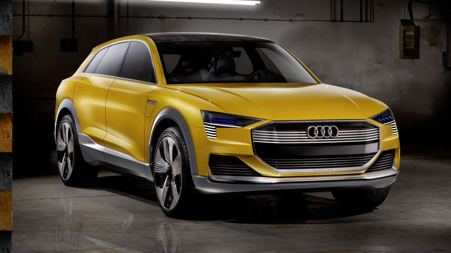 The Audi H-Tron Concept Is A Hydrogen-Powered SUV With A Sexy Interior 