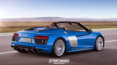 Here's How The Next Audi R8 Spyder Could Look