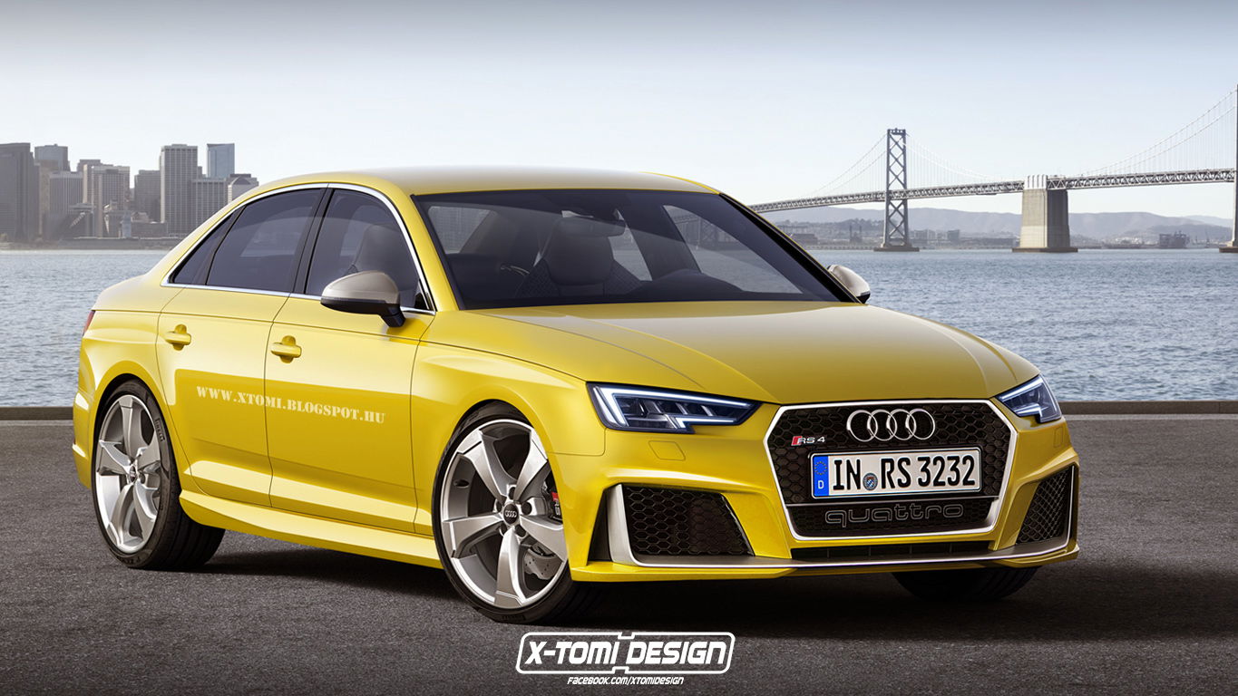 Super Saloon Fans Rejoice: The New Audi RS4 Will Be Available As A Four Door