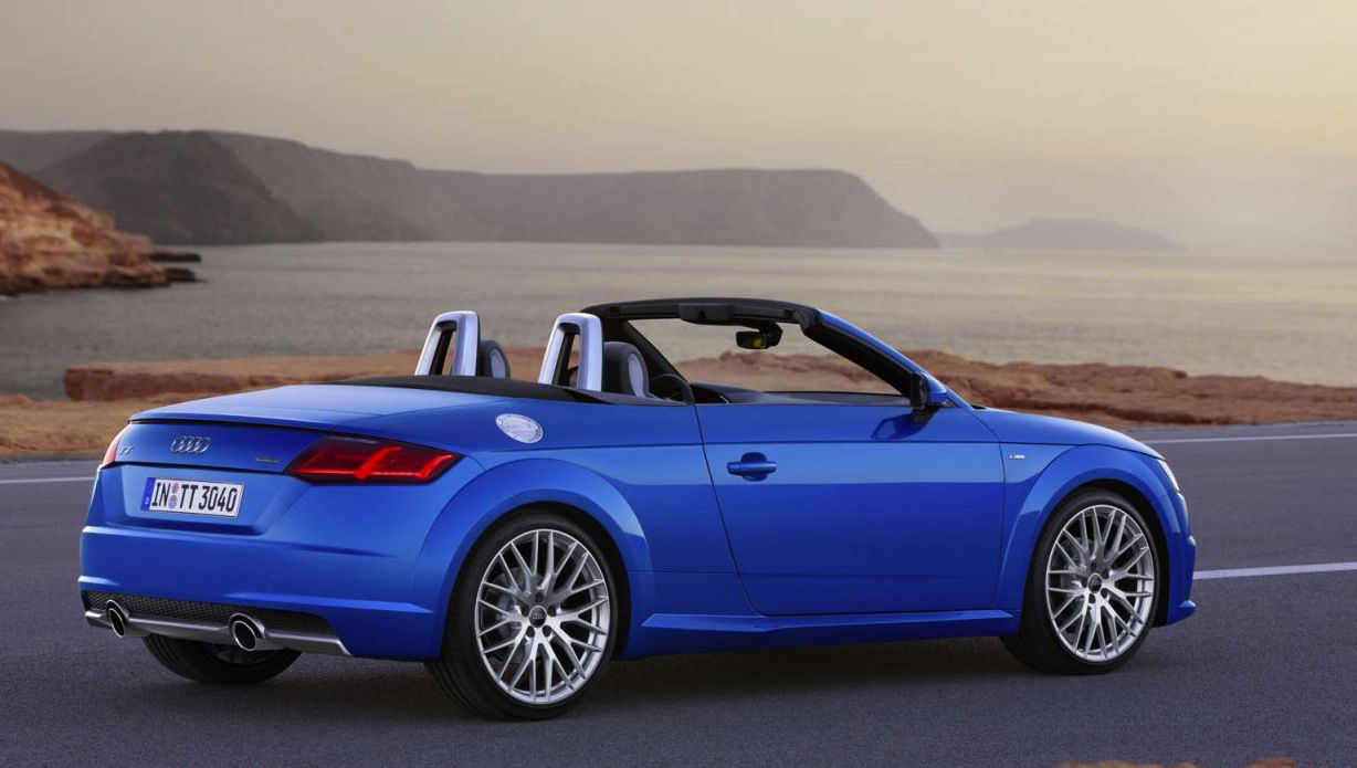 Audi's New TT Roadster Is A Light, Stylish Drop-Top With Up To 306bhp