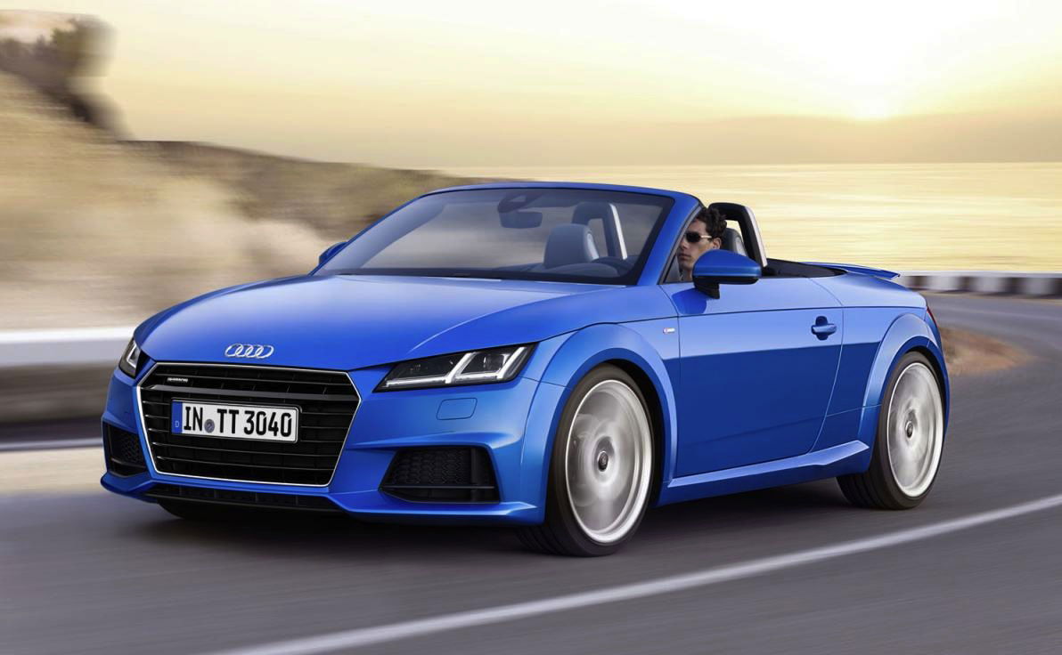 Audi's New TT Roadster Is A Light, Stylish Drop-Top With Up To 306bhp