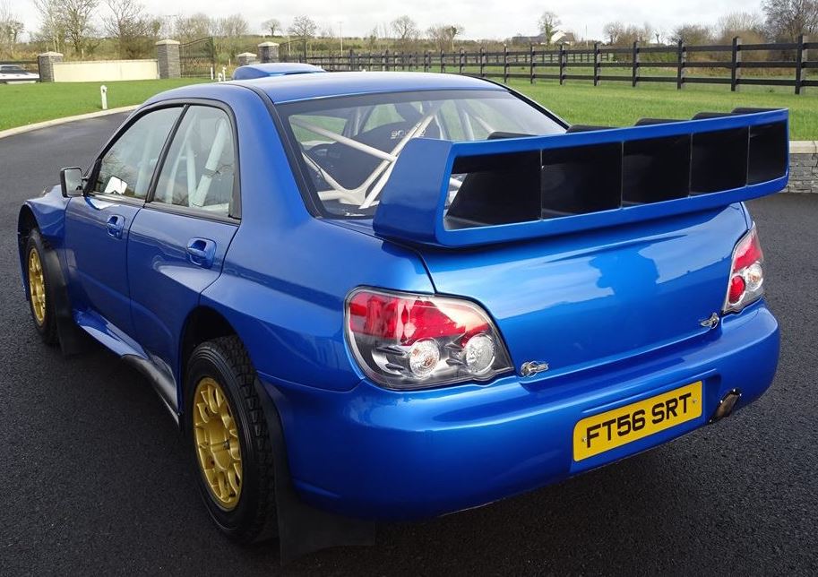 Now’s Your Chance To Own A WRC-Spec Subaru WRX STI Driven By The Great Colin McRae