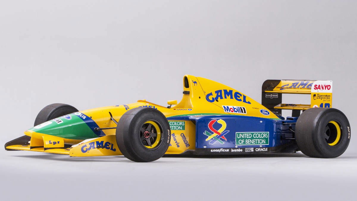 Michael Schumacher's Old Benetton F1 Car Is Going To Auction With No Reserve